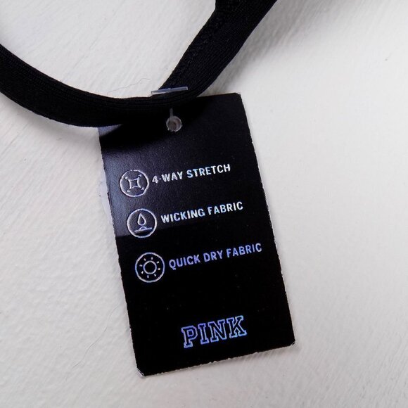 new with tags! PINK VS logo floral ultimate sports bra - Picture 7 of 7